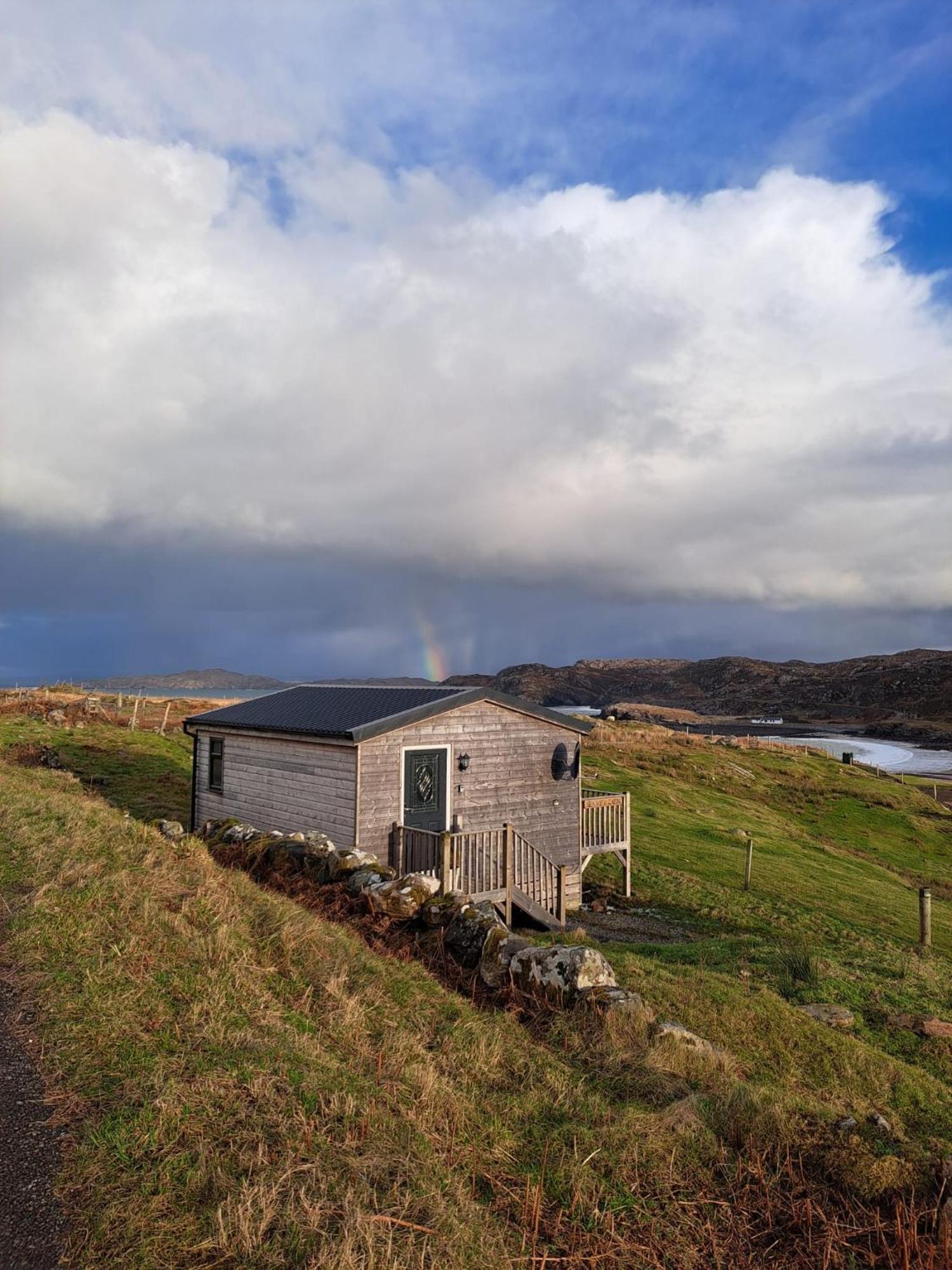 Sea View Cabin Clashnessie Exterior foto